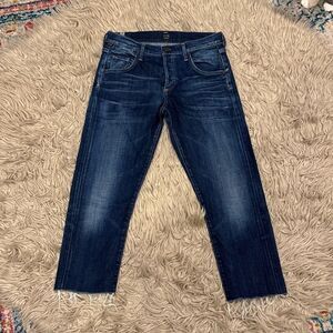 COH dark wash capris size 26